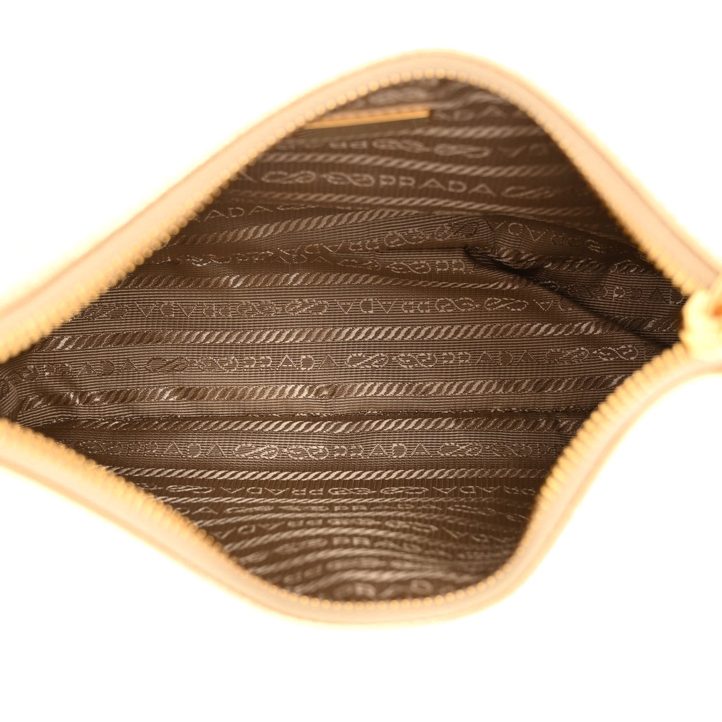 Saffiano Lux Mini Re-Edition Shoulder Bag Platino