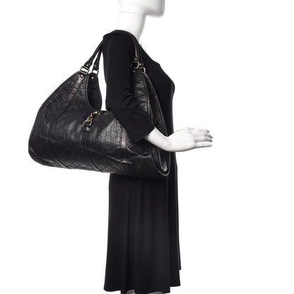 Gucci Guccissima Large Joy Shoulder Bag Black 2 of 20