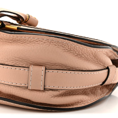 Chloe Calfskin Mini Marcie Round Crossbody Bag Blush Nude 9 of 12