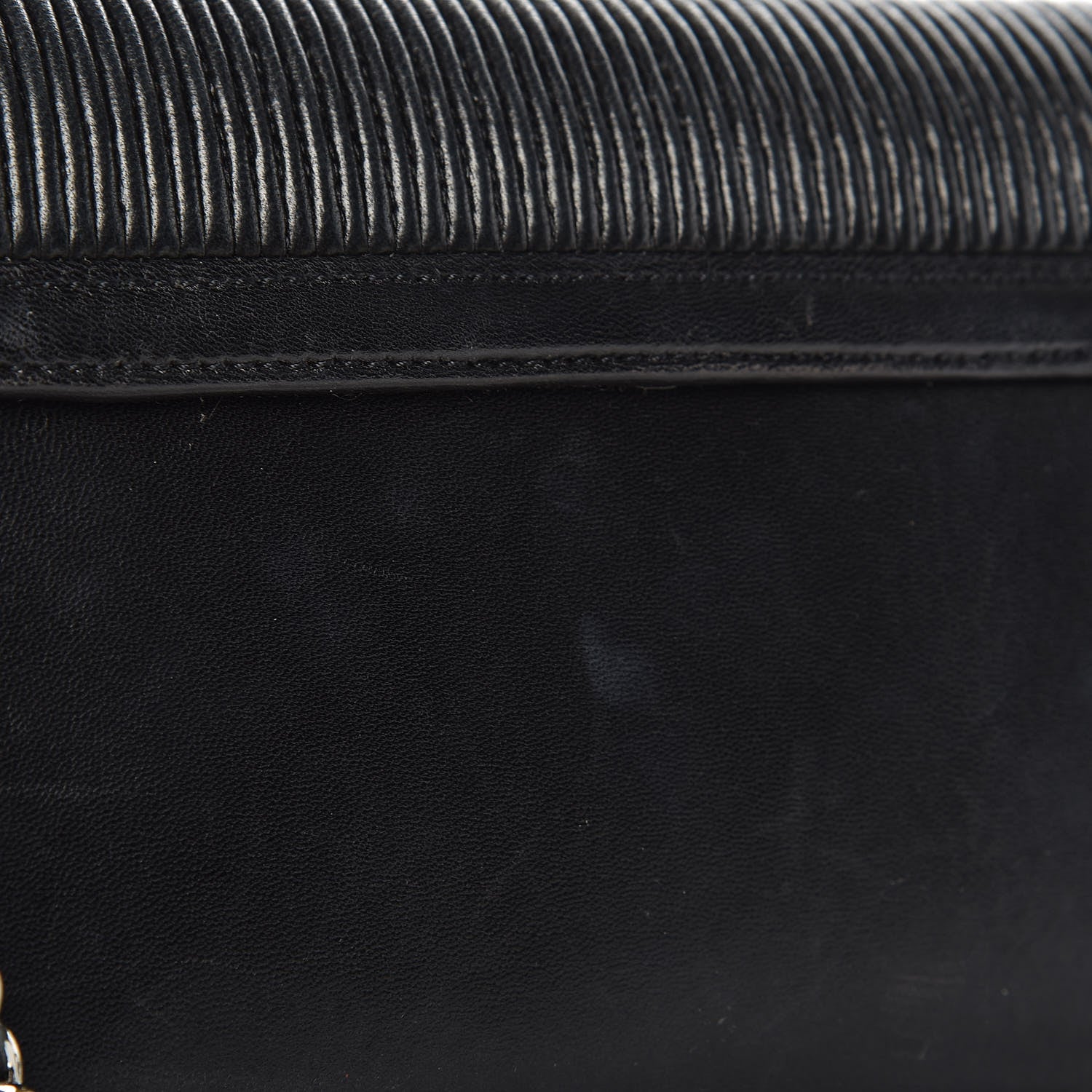 Chanel Lambskin Mademoiselle Accordion Flap Black 17 of 17
