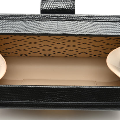 Louis Vuitton Lizard Petite Malle Black 5 of 9