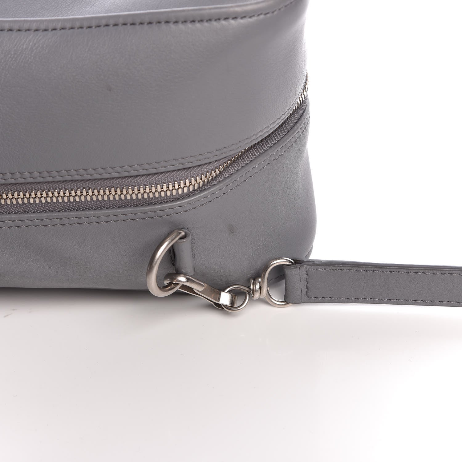 Balenciaga Calfskin M Triangle Duffle Gris Beton 12 of 13