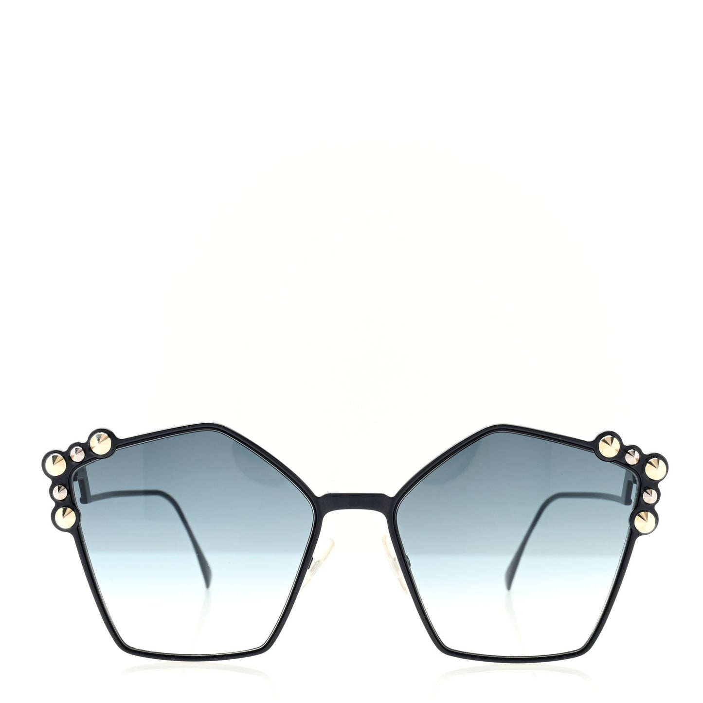 Geometric Dots Sunglasses FF 0261/S Dark Blue