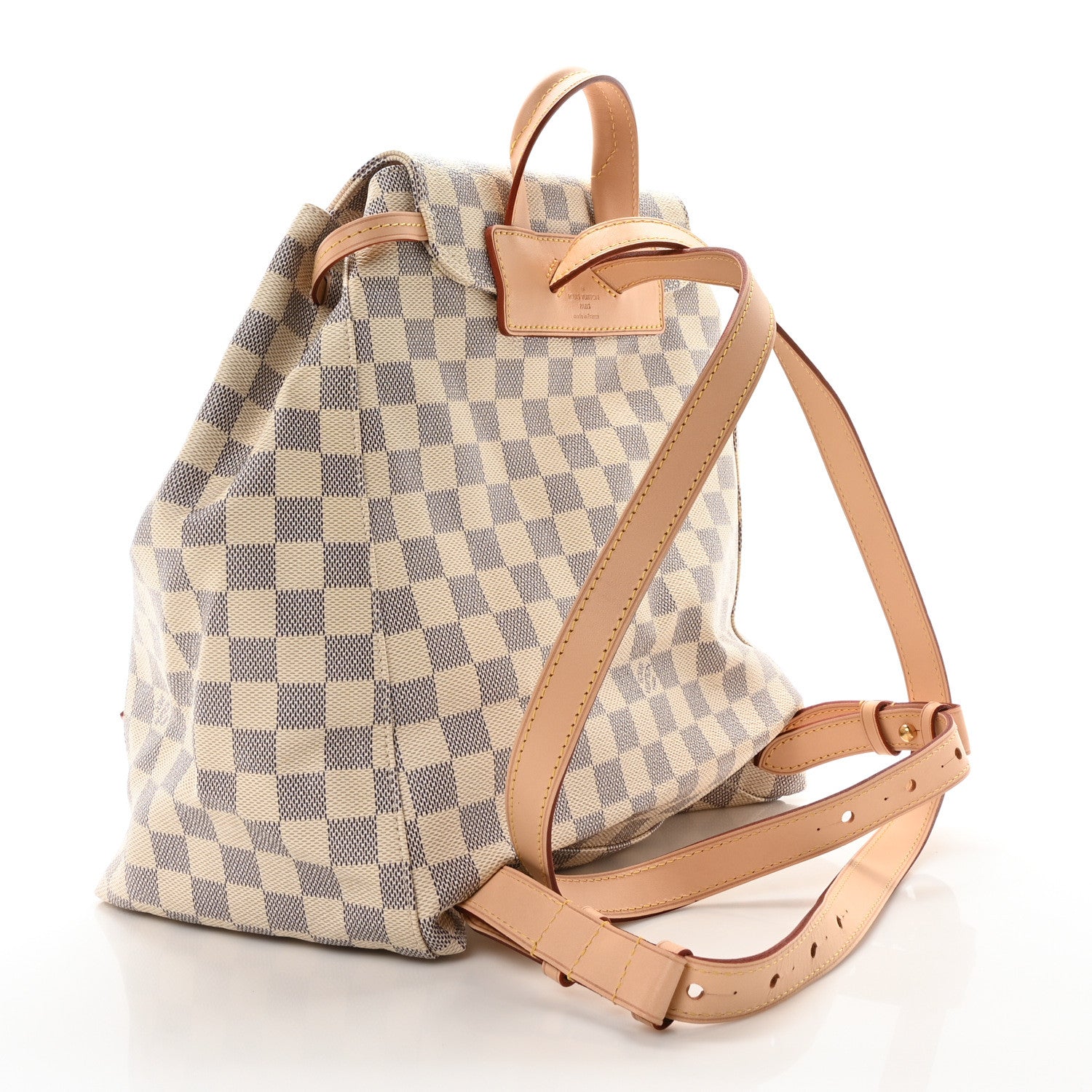 Louis Vuitton Damier Azur Sperone Backpack 3 of 9