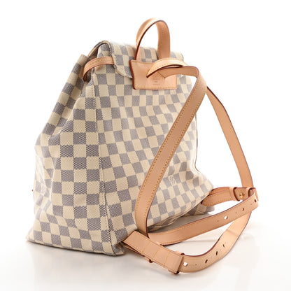 Louis Vuitton Damier Azur Sperone Backpack 3 of 9