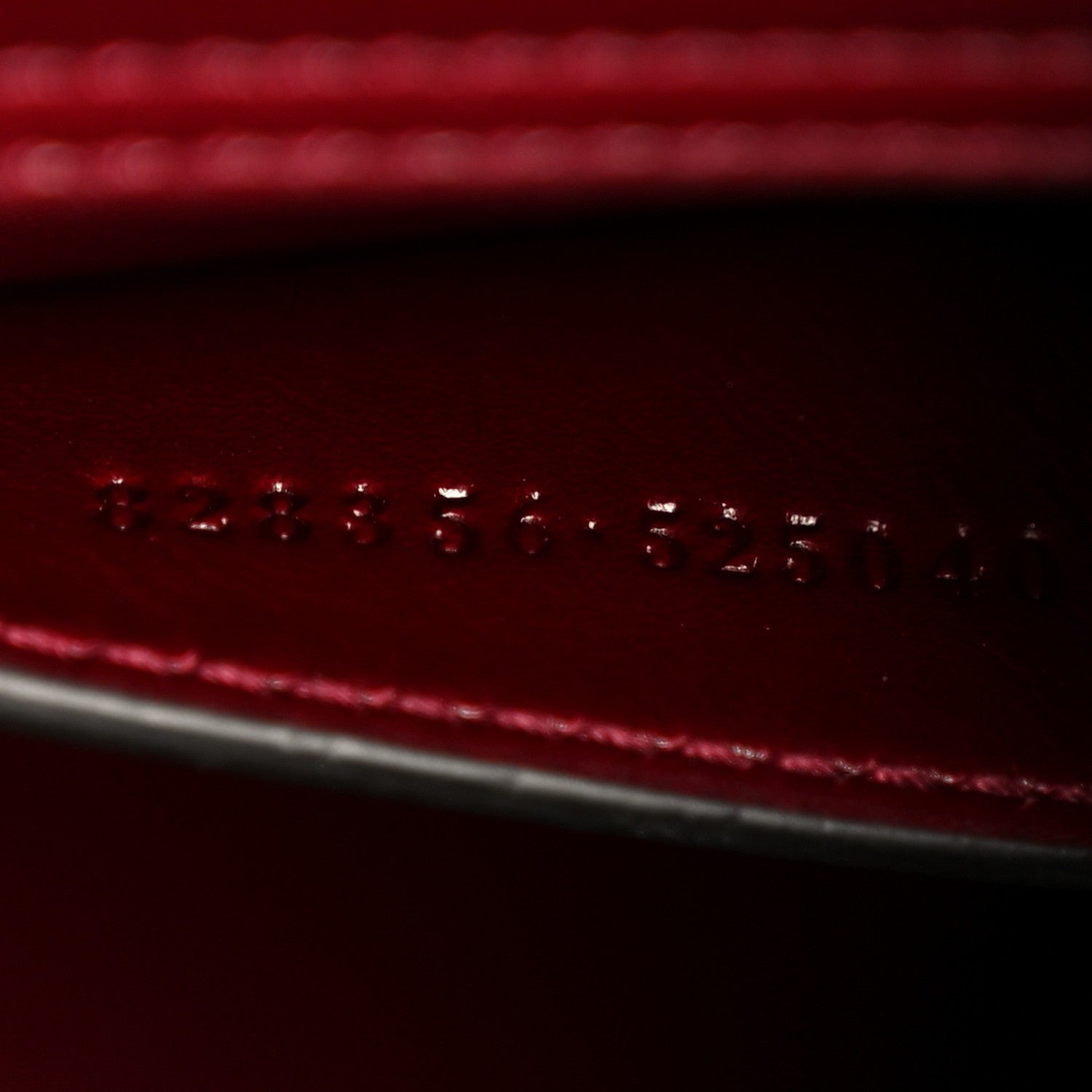 Gucci Sweetbread Calfskin Mini Diana Tote Bag Rosso Ancora 7 of 10