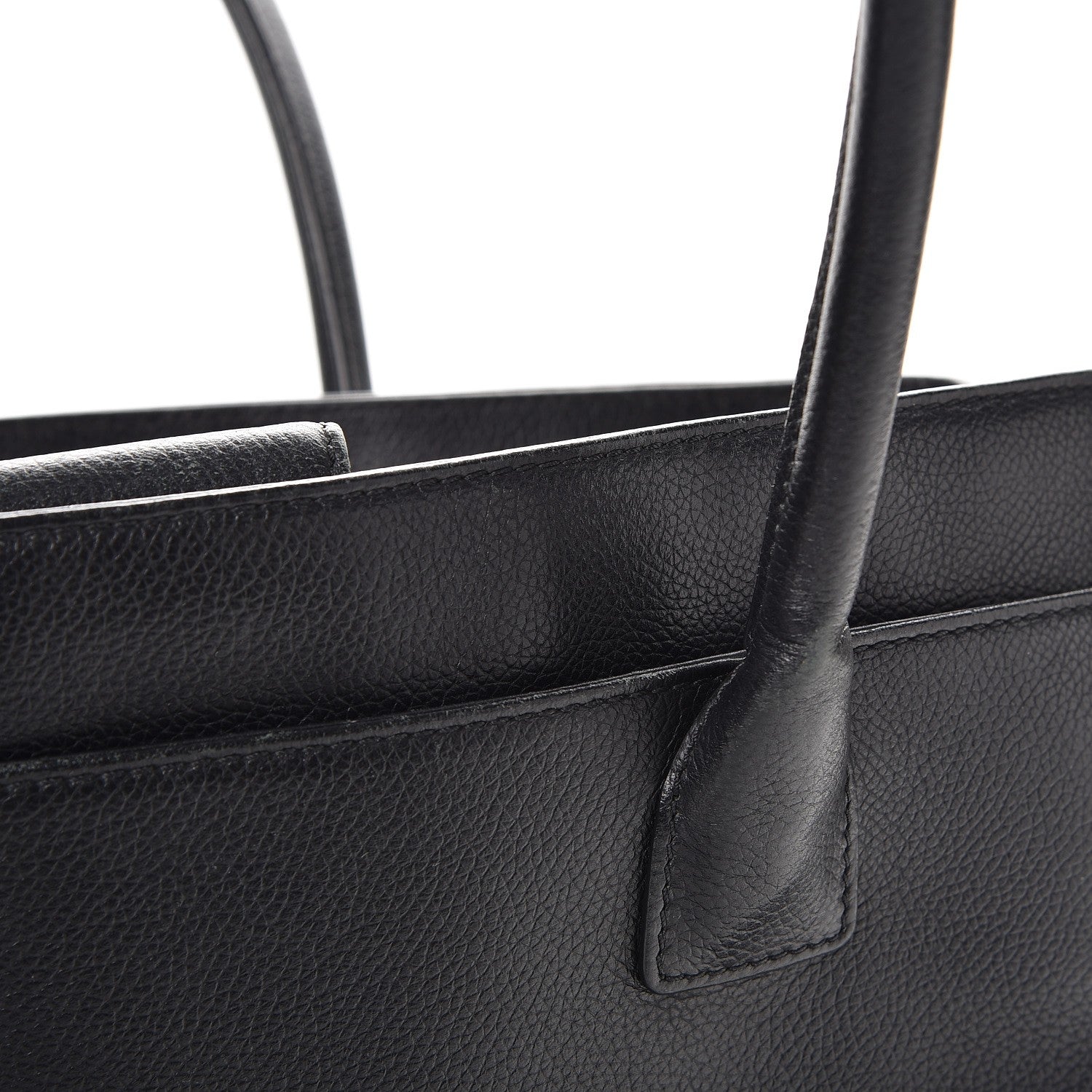 Chanel Calfskin Tall Cerf Tote Black 14 of 23