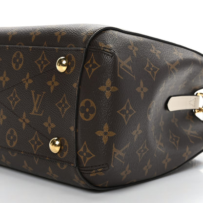 Louis Vuitton Monogram Braided Montaigne MM Creme Beige 9 of 9