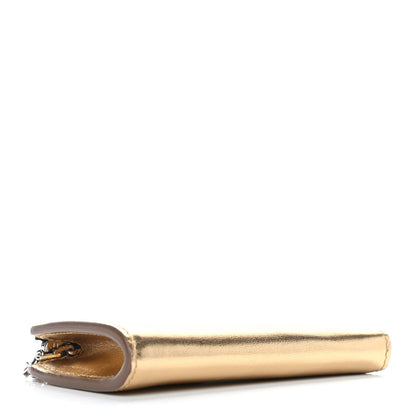 Tom Ford Metallic Sheepskin Key Pouch Gold 3 of 4