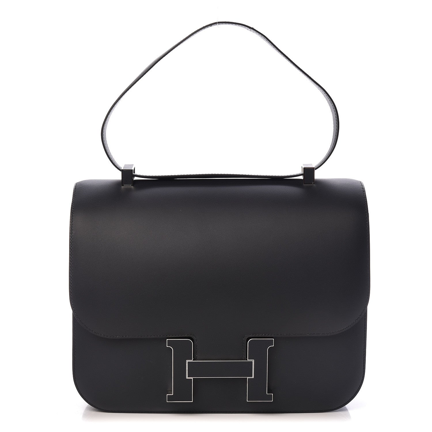 Hermes Veau Sombrero Constance Cartable 29 Bleu Obscur 1 of 11