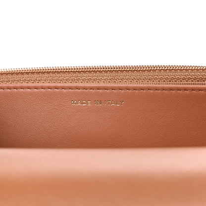 Chanel Lambskin Quilted Chanel 19 Wallet On Chain WOC Brown 7 of 13