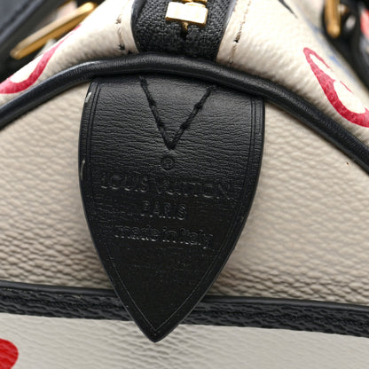 Louis Vuitton Game On Speedy Bandouliere 25 White 6 of 9