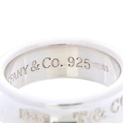 Tiffany Sterling Silver 1837 Band Ring 54 6.75 5 of 6