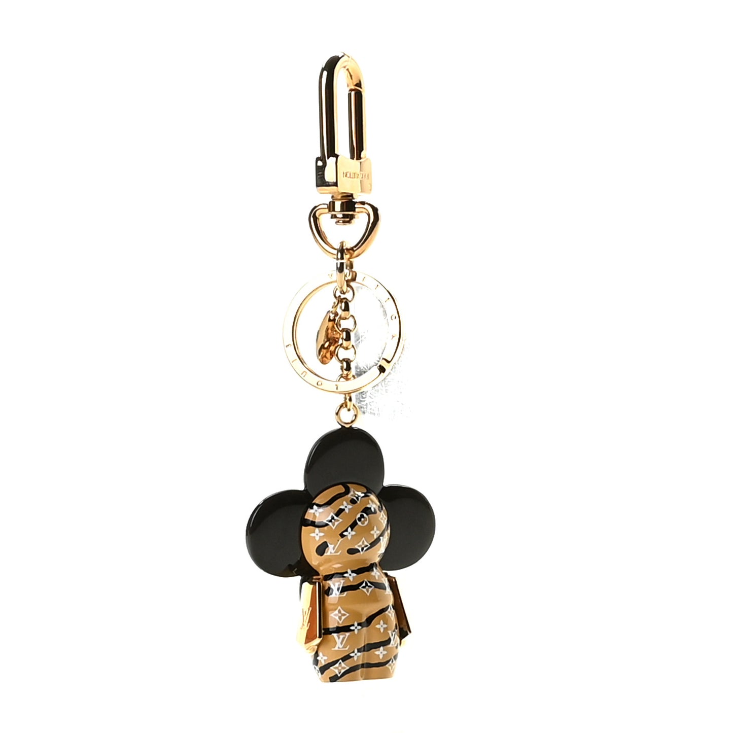 Resin Wood Vivienne Jungle Bag Charm Key Holder