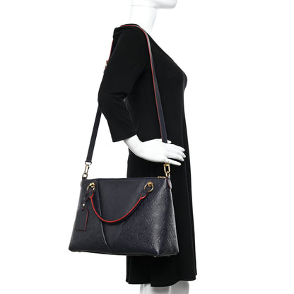Louis Vuitton Empreinte V Tote MM Marine Rouge 2 of 11