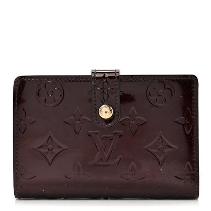 Louis Vuitton Vernis French Purse Wallet Amarante 1 of 9