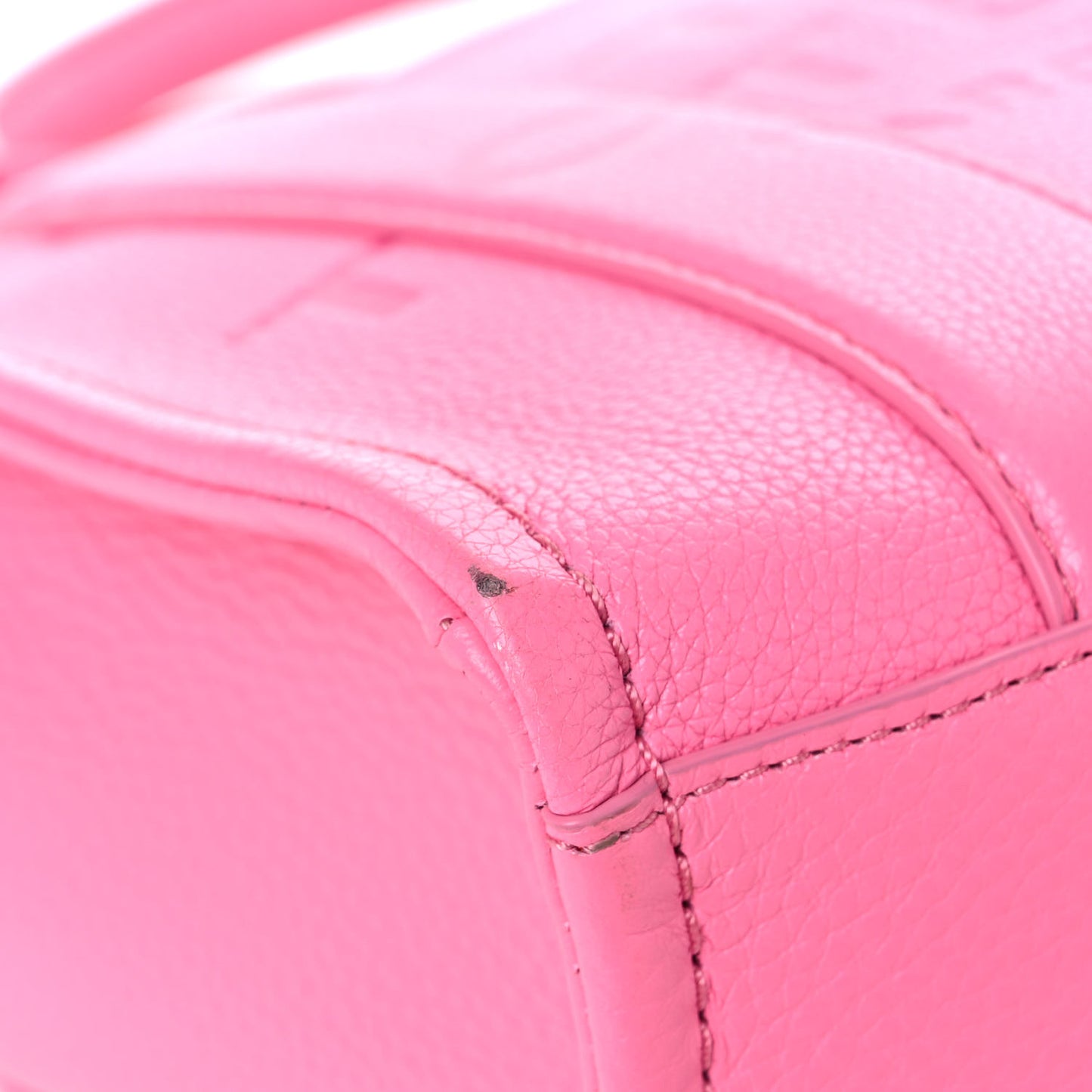 Grained Calfskin Small The Tote Bag Pink