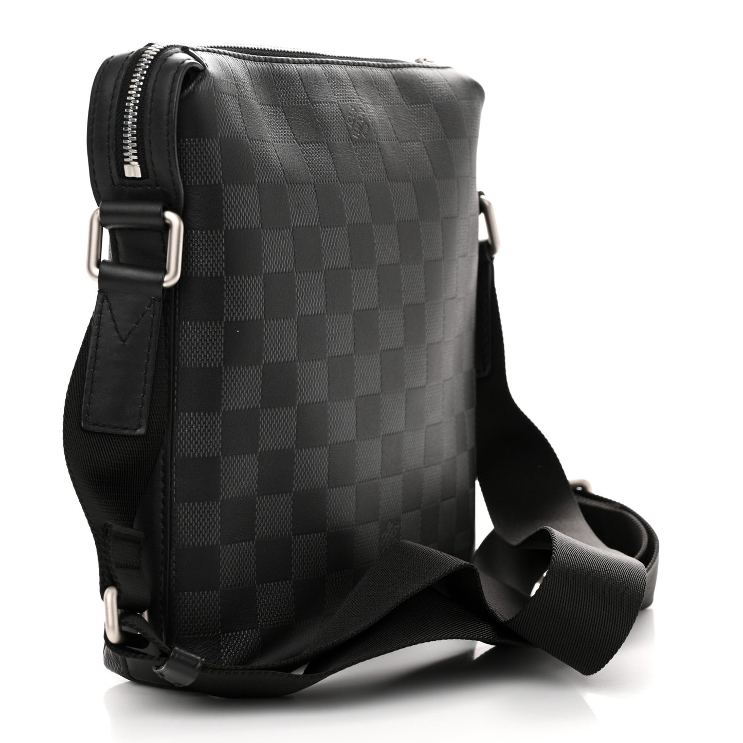 Damier Infini Discovery Messenger BB Onyx