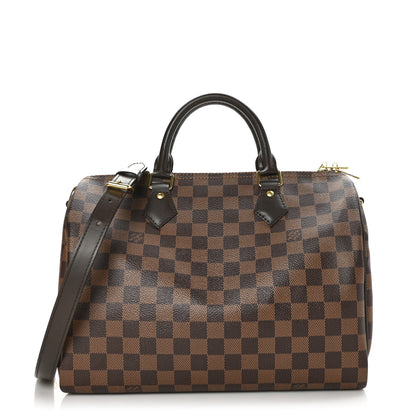 Louis Vuitton Damier Ebene Speedy Bandouliere 30 1 of 8