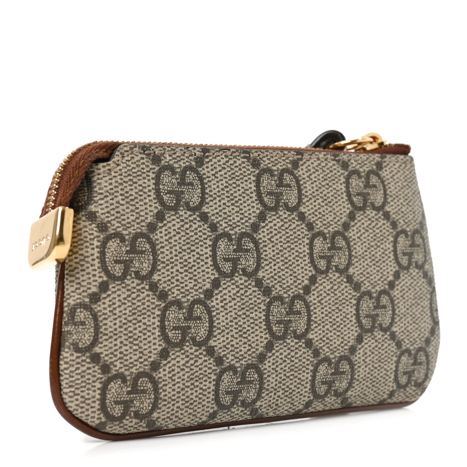Gucci GG Supreme Monogram Key Case Brown 3 of 8
