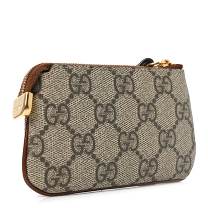 Gucci GG Supreme Monogram Key Case Brown 3 of 8