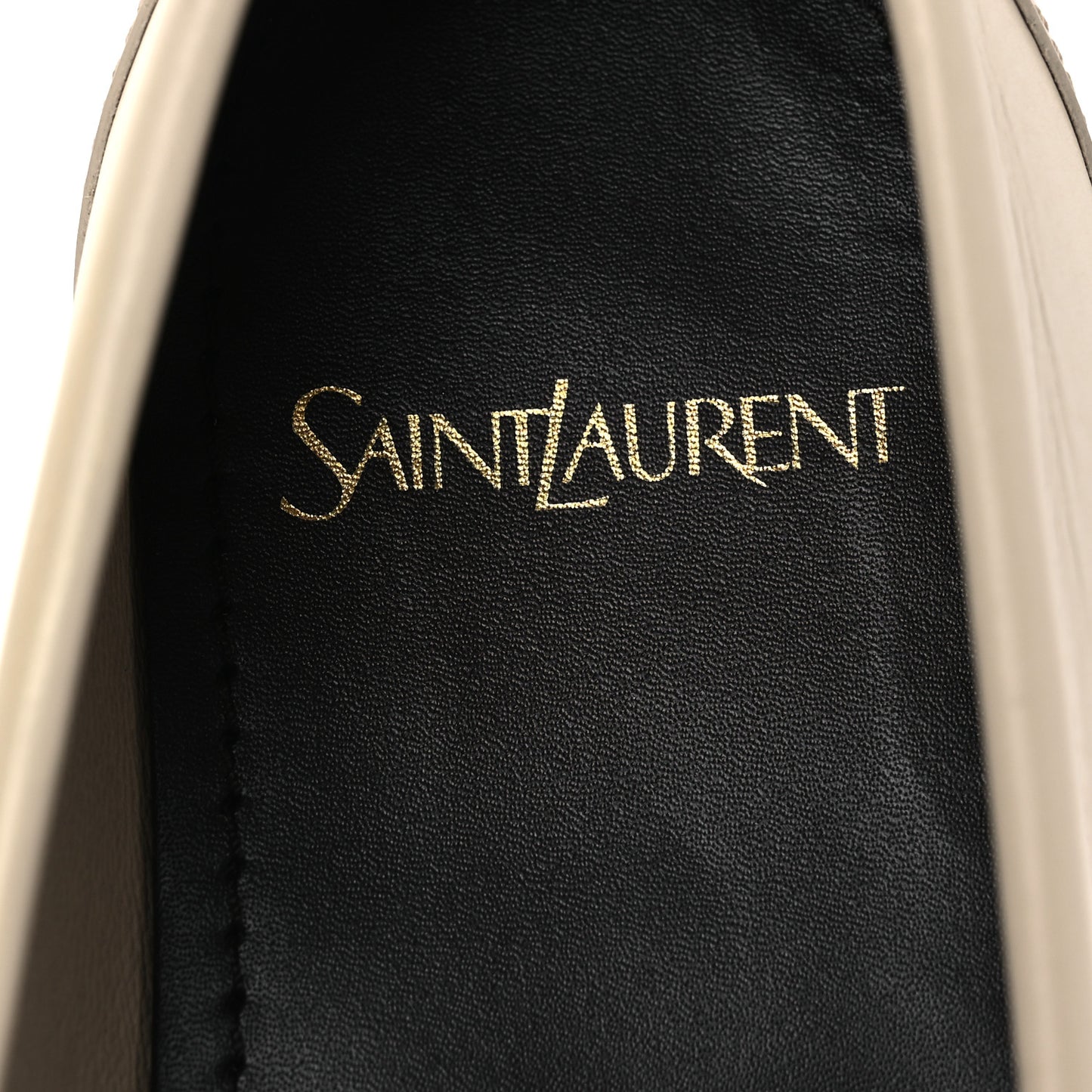 Calfskin Penny Loafers 37.5  Crema Soft