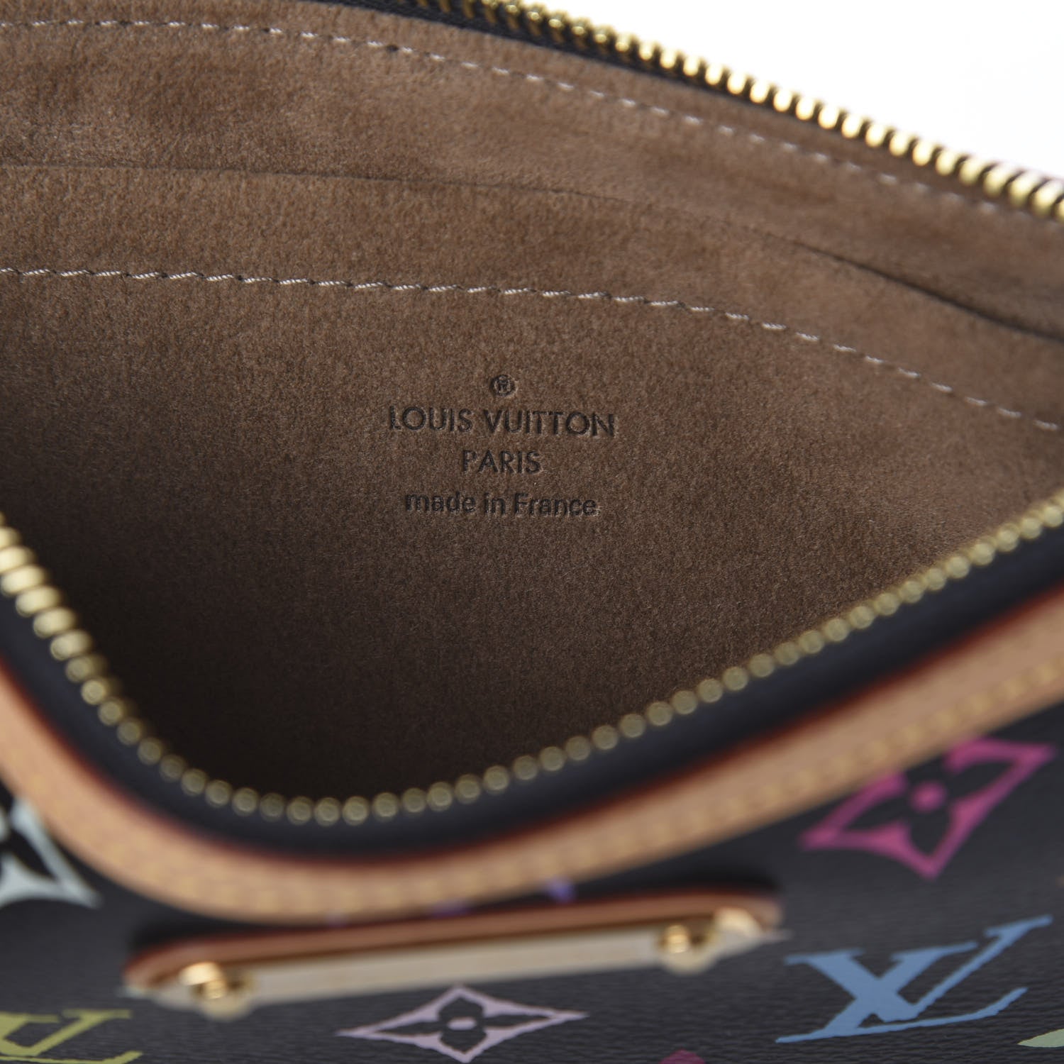Louis Vuitton Monogram Multicolor Pochette Milla MM Black 5 of 5