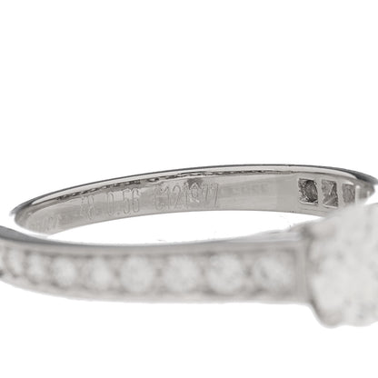 Cartier Platinum Diamond .56ct Solitaire 1895 Engagement Ring  48 4.5 6 of 6