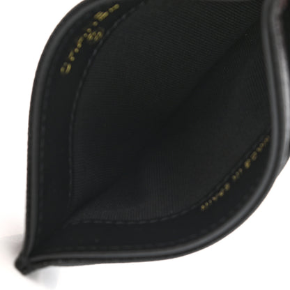 Chanel Caviar Quilted Studded CC Card Holder Black 5 of 9