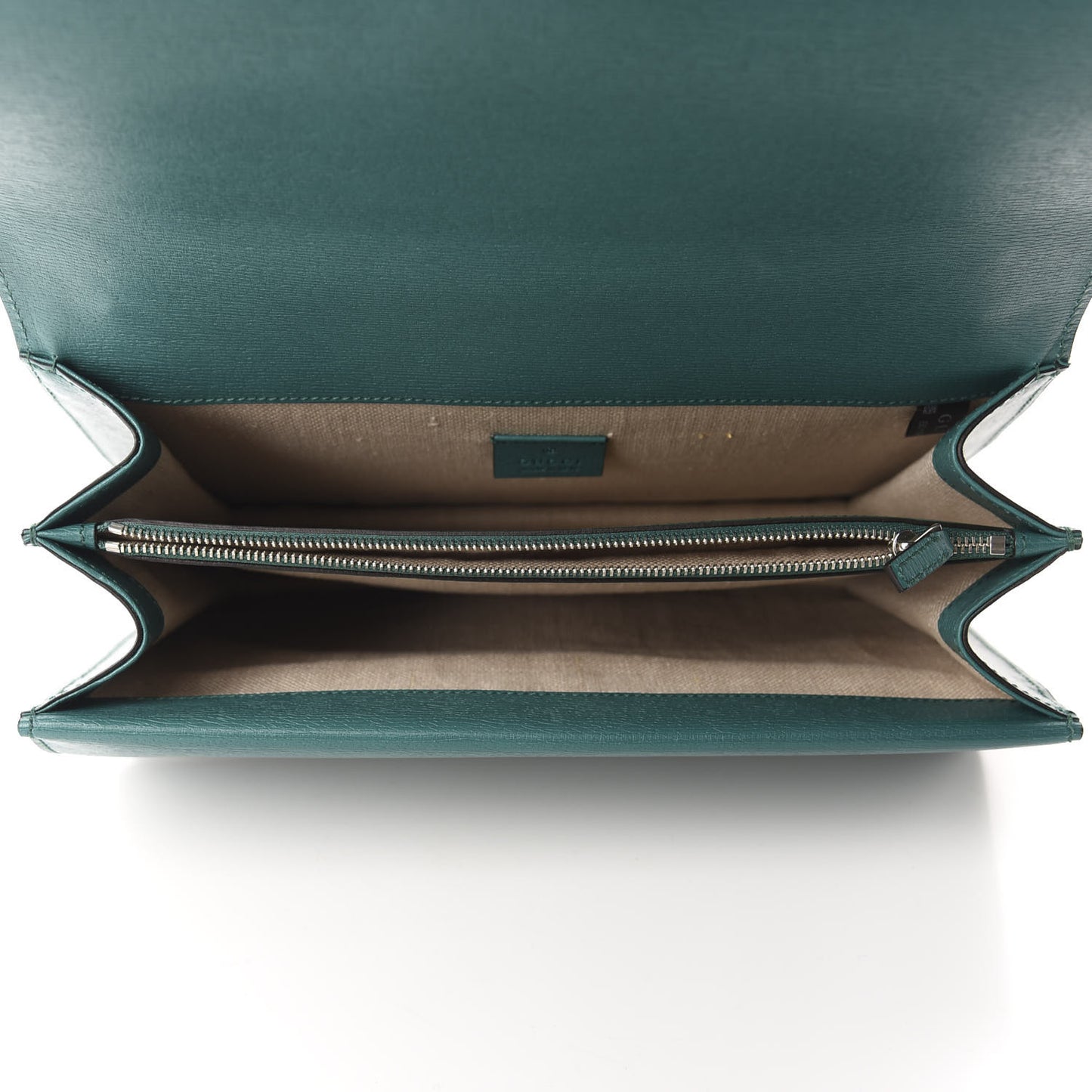 Calfskin Blooms Print Medium Dionysus Shoulder Bag Bright Emerald Multicolor