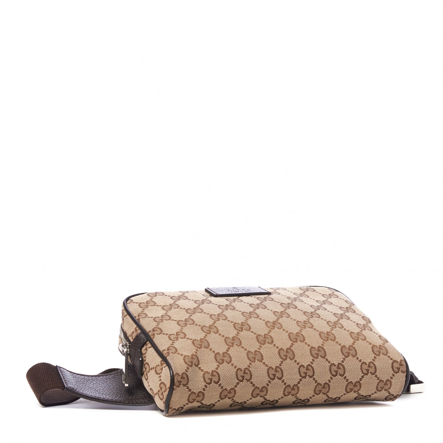 Gucci Monogram Belt Bag Dark Brown 3 of 9