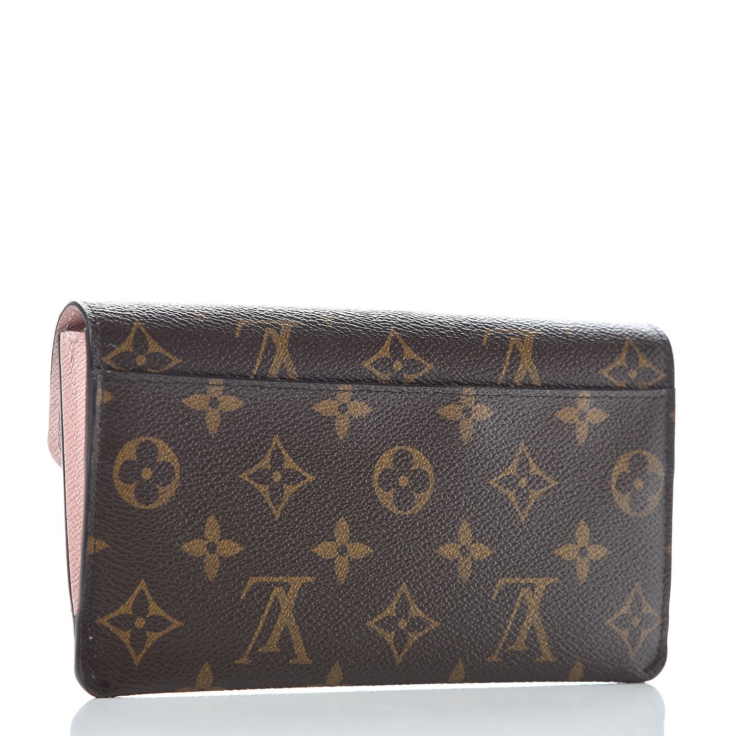 Monogram Jeanne Wallet Rose Ballerine