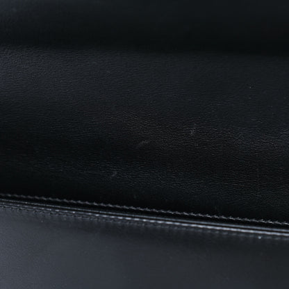 Chanel Calfskin Quilted Medium Rock My Shoulder Flap Black 11 of 12