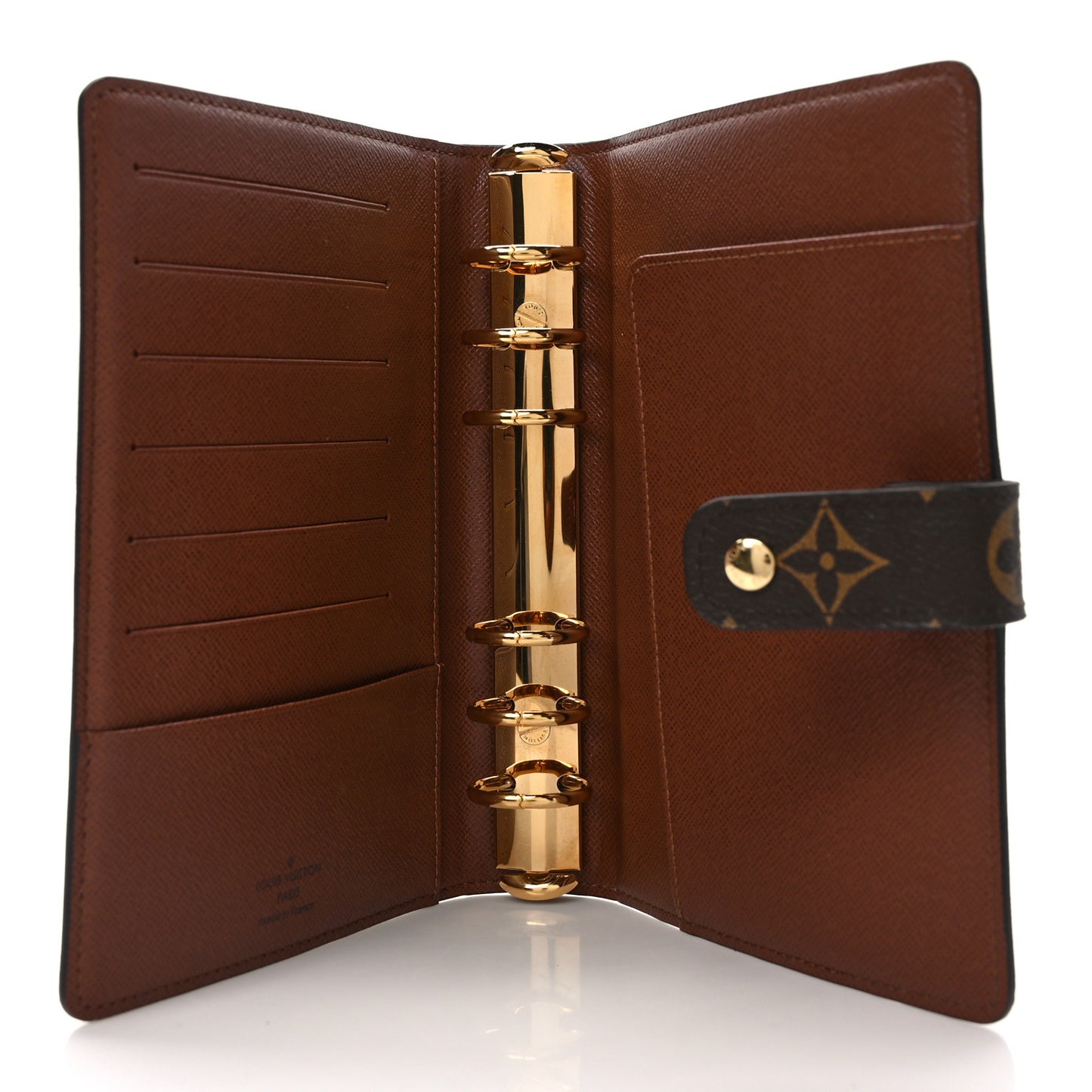Monogram Medium Ring Agenda Cover