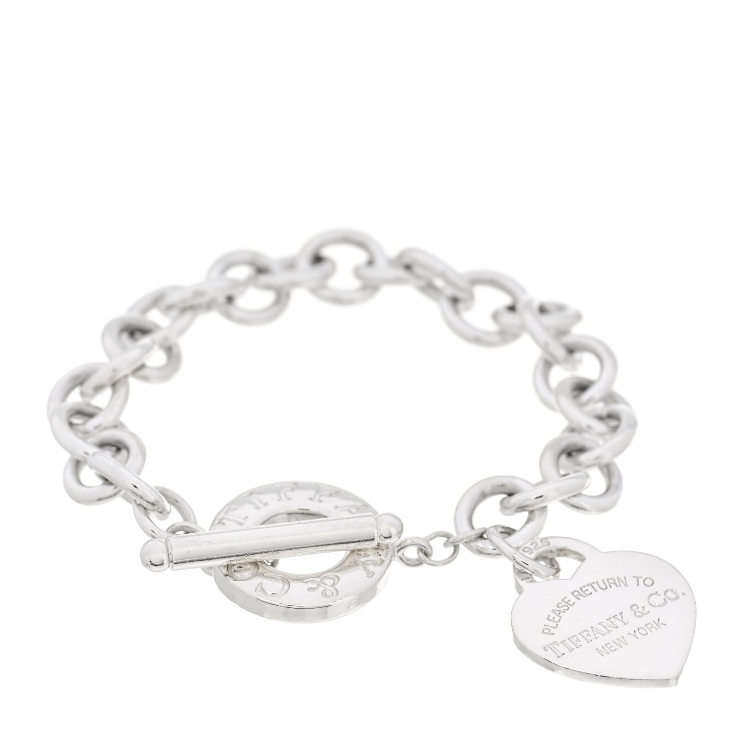 Sterling Silver Return to Tiffany Heart Tag Toggle Bracelet