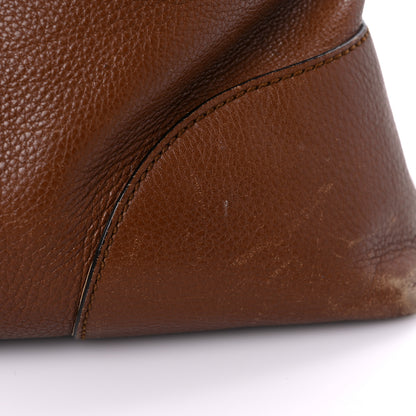 Gucci Pebbled Calfskin Medium Bree Shoulder Bag Nut Brown 29 of 32