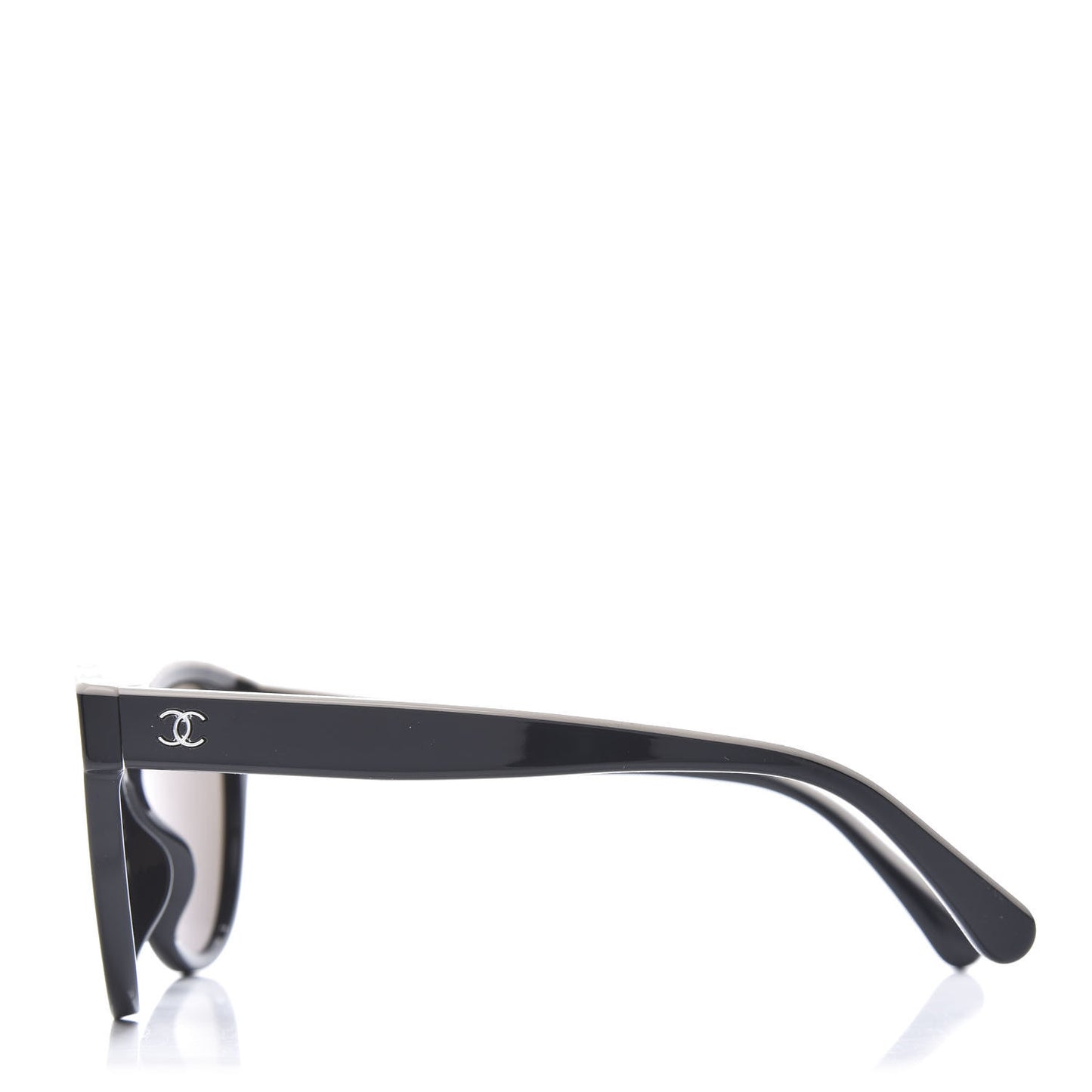 Acetate CC Butterfly Sunglasses 5414 Black Beige