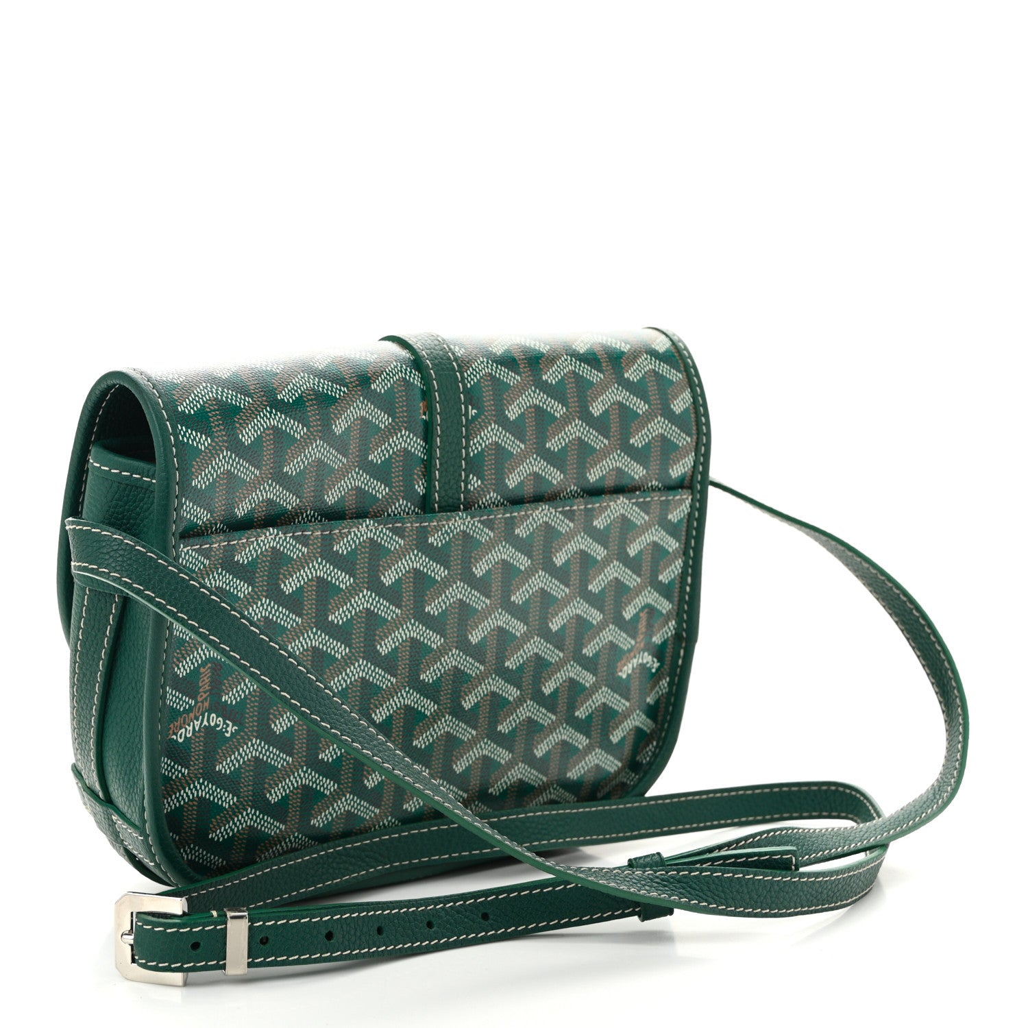 Goyard Goyardine Belvedere II PM Messenger Bag Green 3 of 11