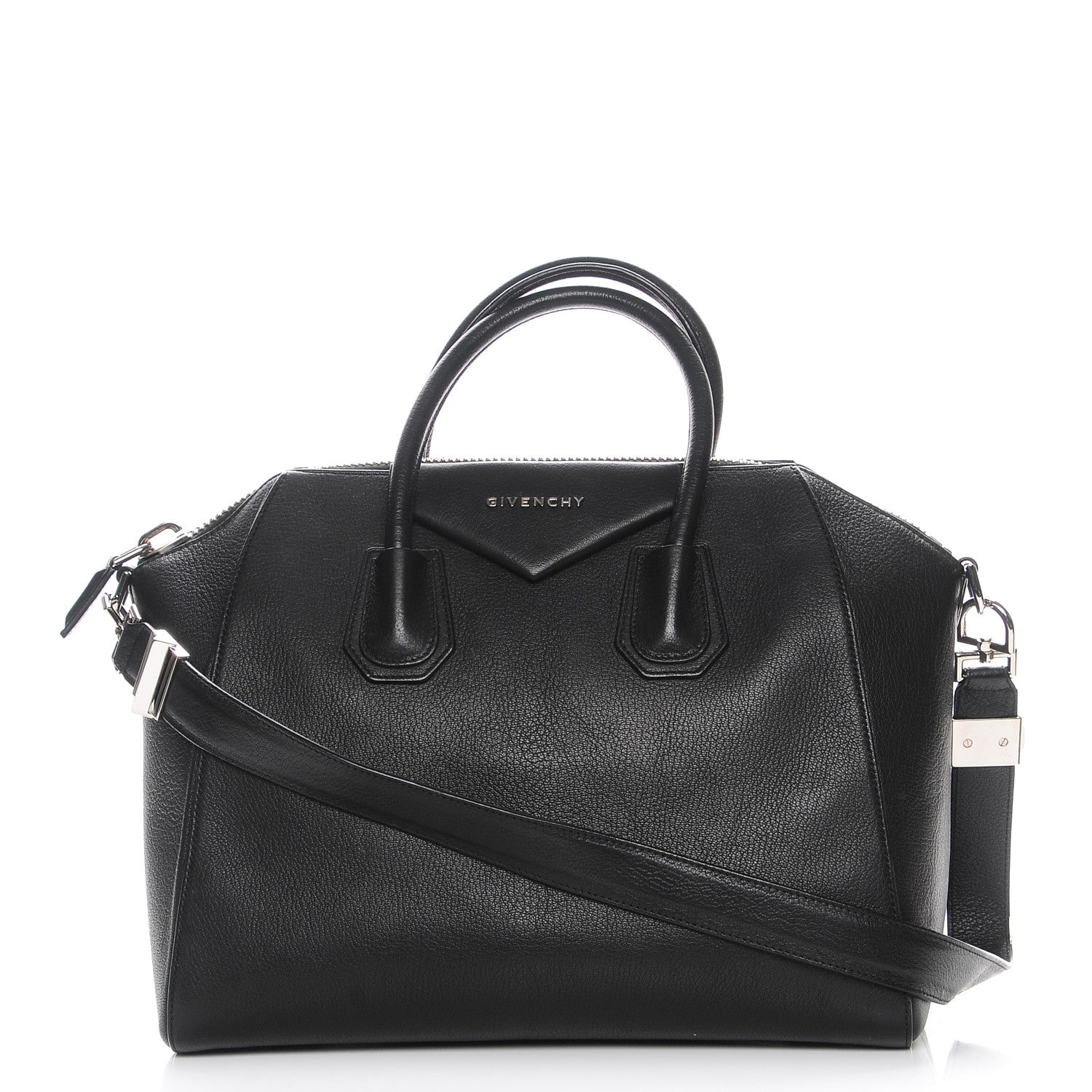 Givenchy Sugar Goatskin Medium Antigona Black 1 of 8