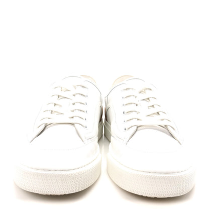 Hermes Calfskin Mens Get Sneakers 42 White 5 of 9