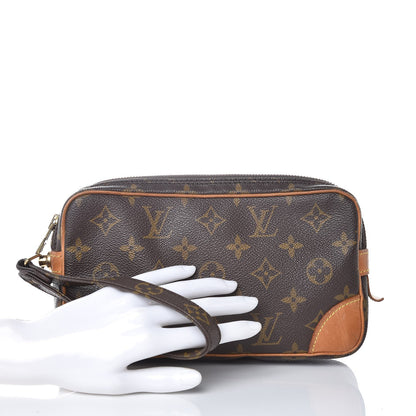Louis Vuitton Monogram Pochette Marly Dragonne 22 2 of 8