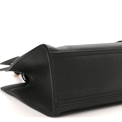 Gucci Grained Calfskin Medium Jackie Top Handle Bag Black 9 of 10