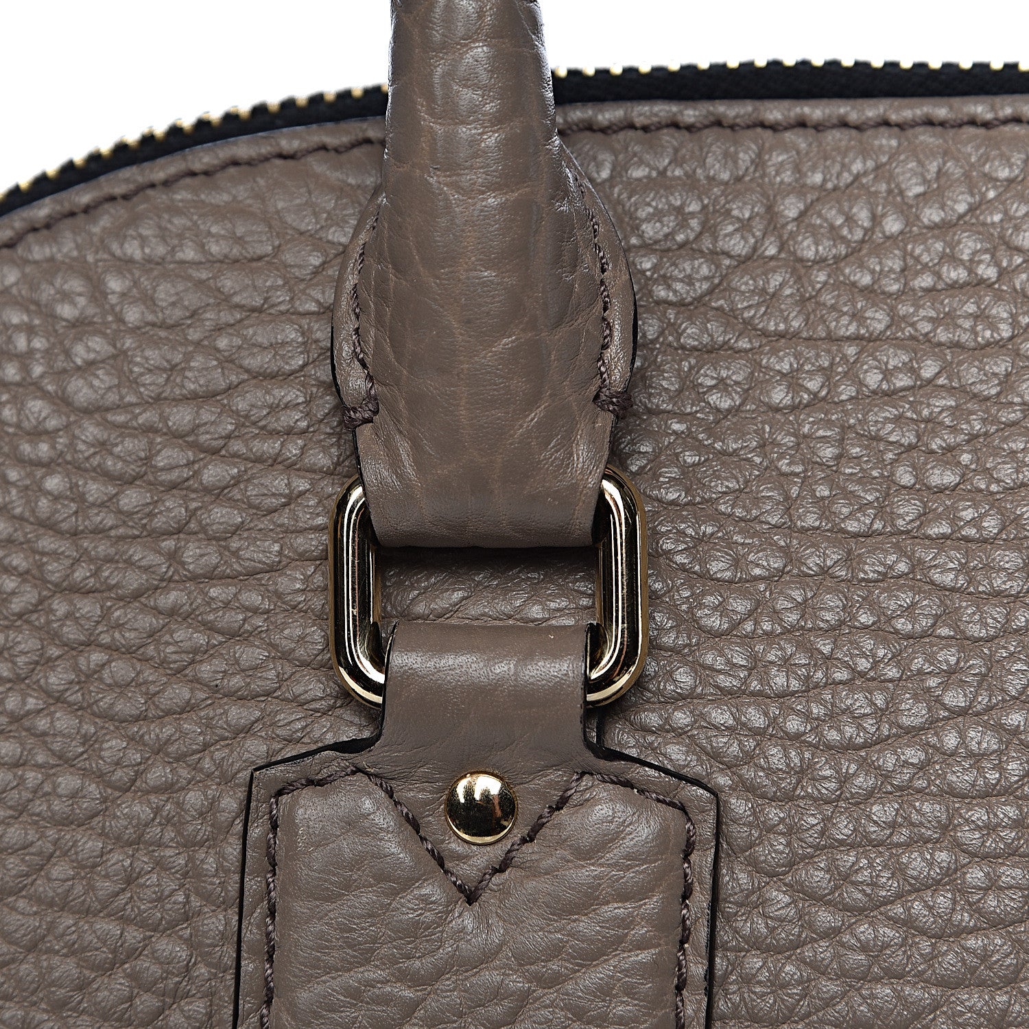 Burberry Heritage Grain Medium Orchard Bowling Bag Pale Taupe 17 of 21