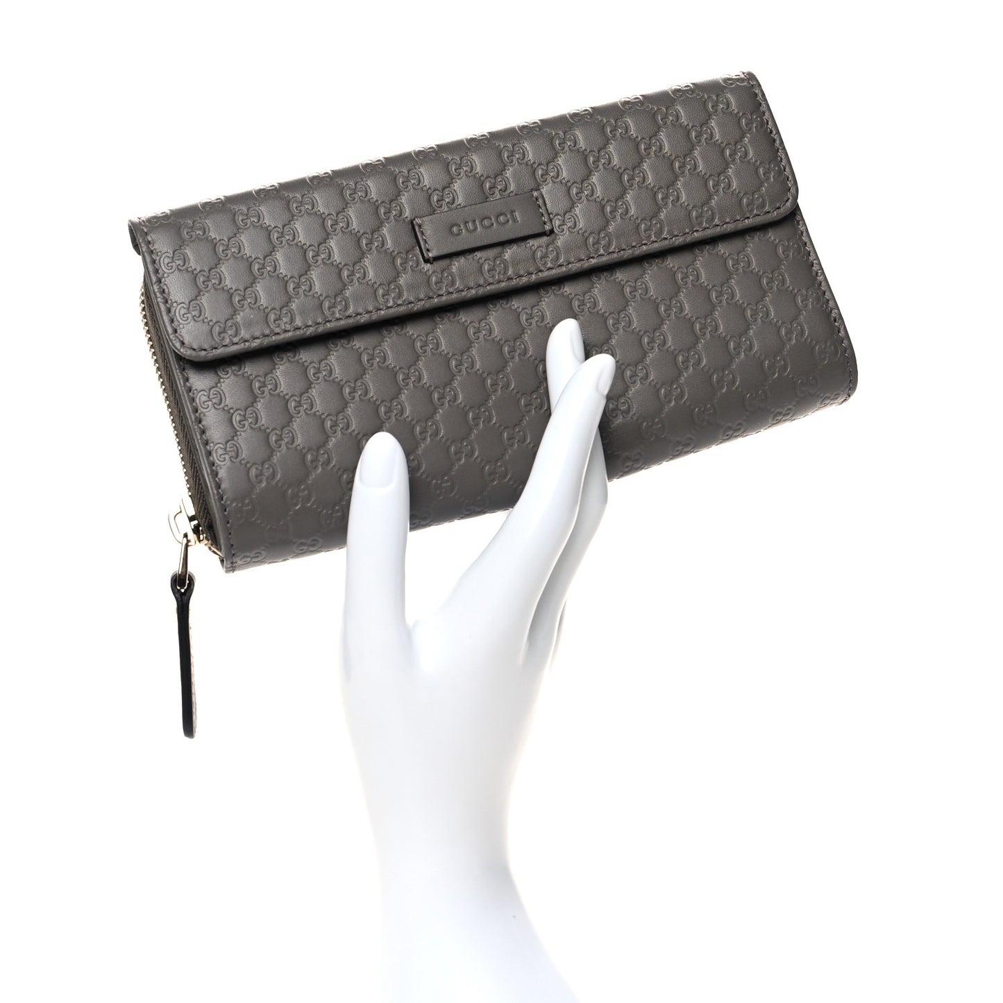 Soft Microguccissima Continental Zip Wallet Loess