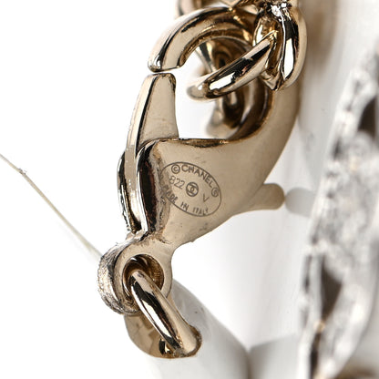 Chanel Crystal CC Chain Bracelet Gold Silver 5 of 5