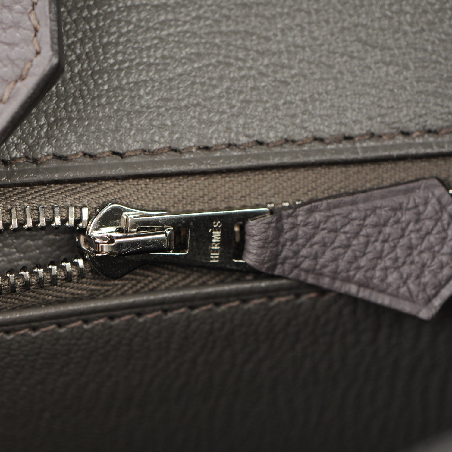 Hermes Togo Birkin 35 Etain 13 of 24