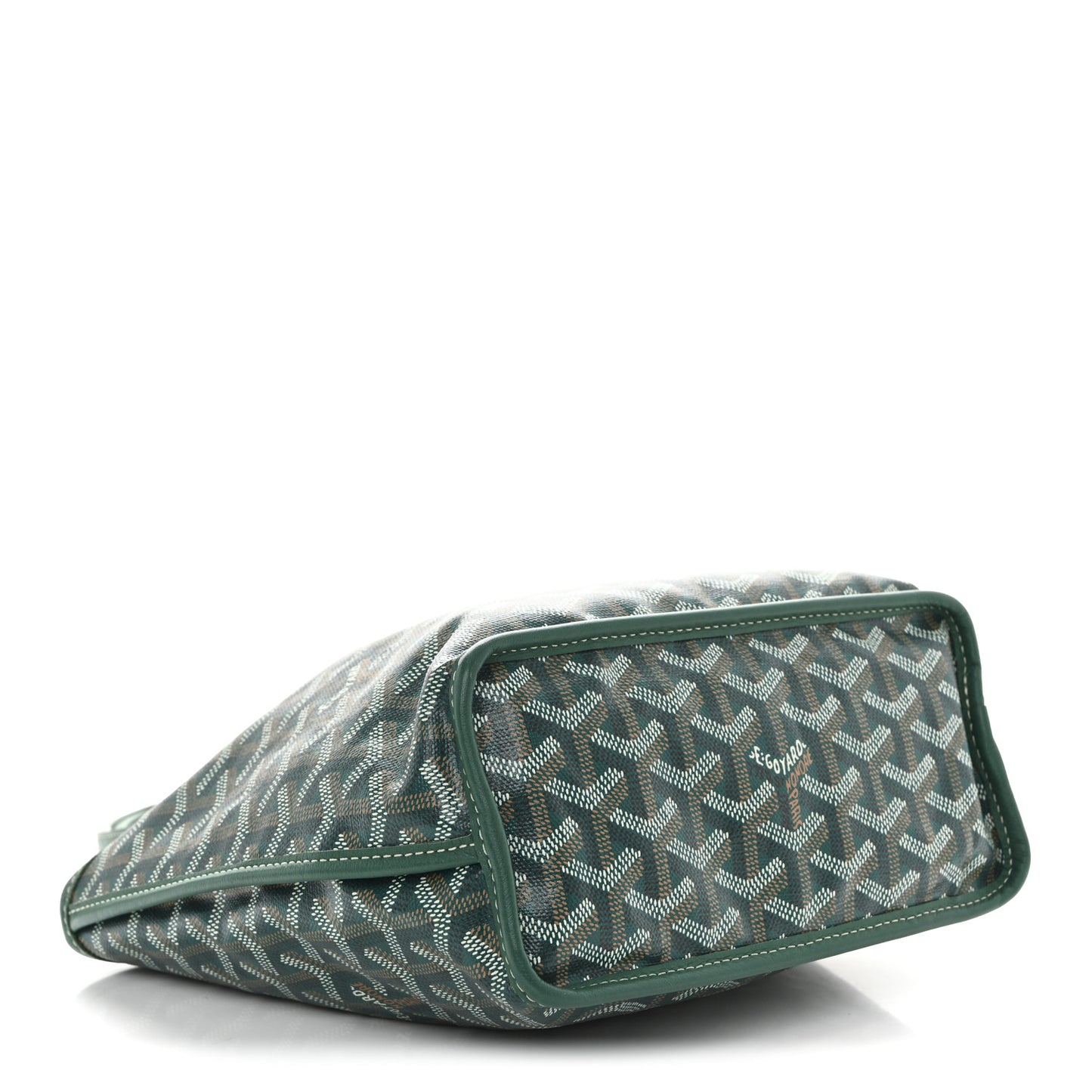 Goyardine Reversible Mini Anjou Green