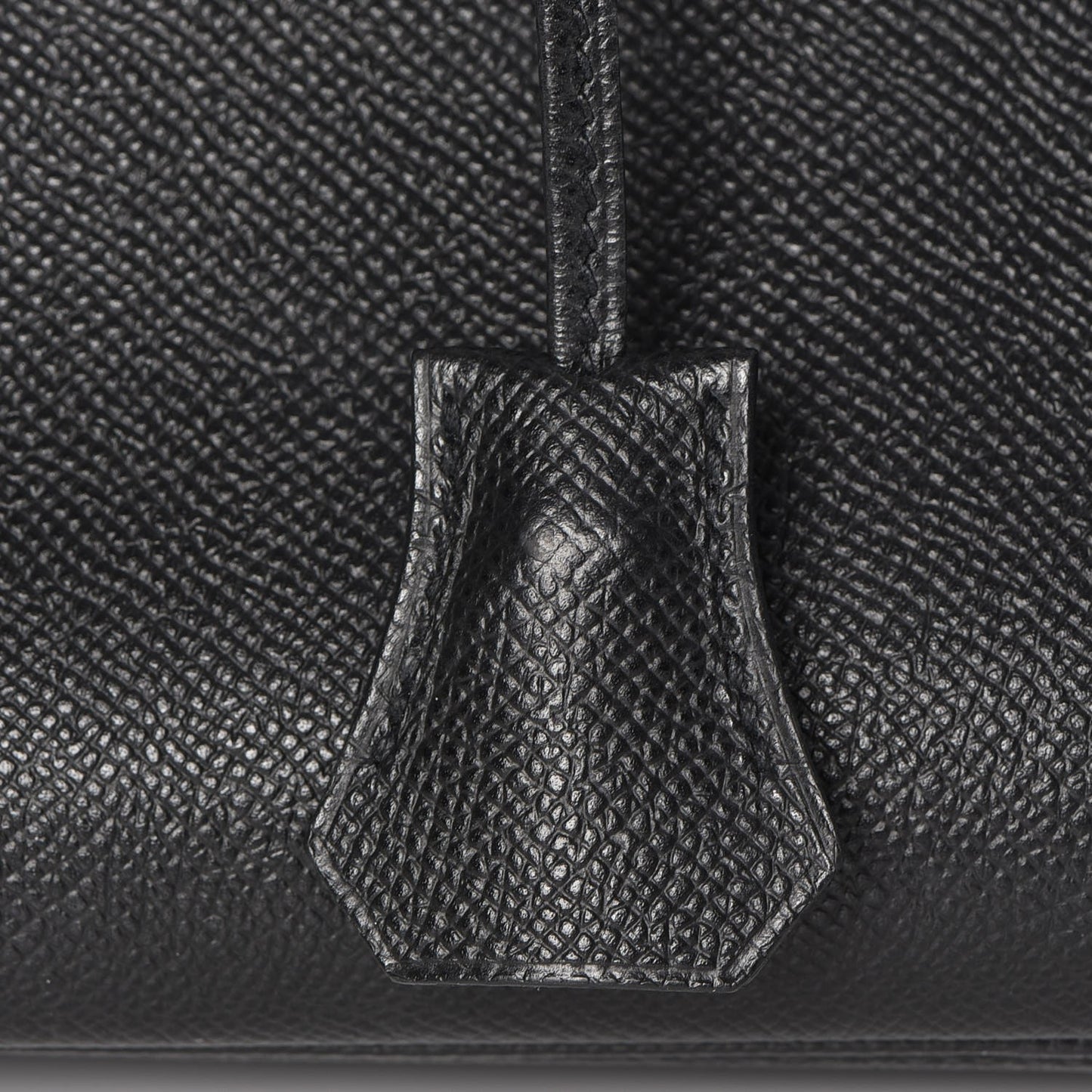 Epsom Birkin 35 Black