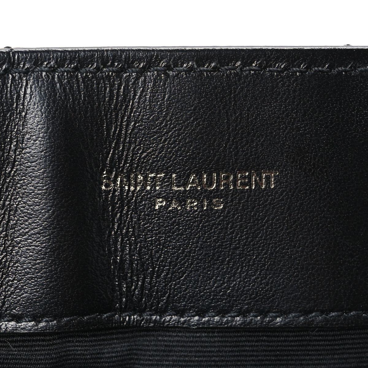 Saint Laurent Calfskin Y Quilted Monogram Monochrome Large Loulou Chain Satchel Black 6 of 11