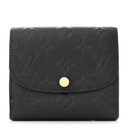 Louis Vuitton Empreinte Ariane Wallet Black 1 of 8